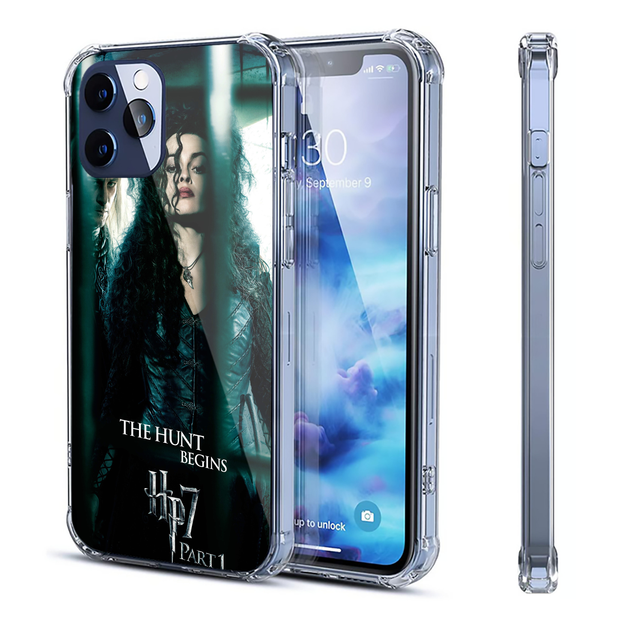 （画像用） Harry Potter ハリー・ポッターシリーズ 【iPhone 12シリーズ対応】透明スマホケース（クリアソフトケース）